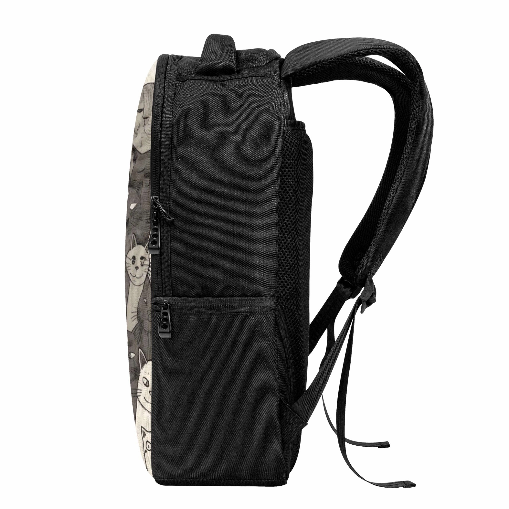 Cat Print  Laptop Backpack