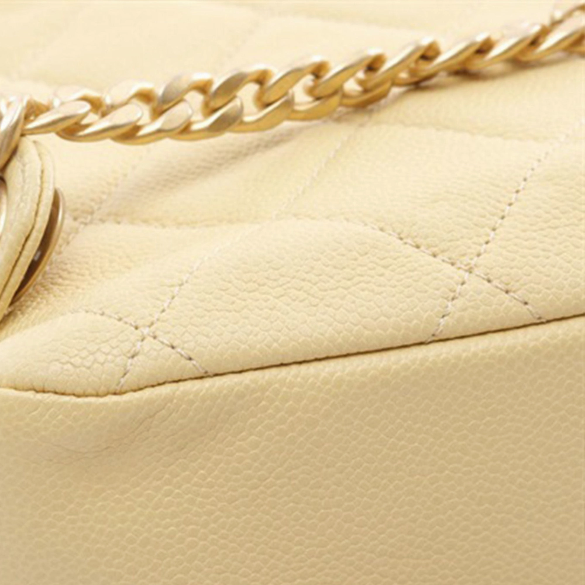 CC Quilted Caviar Chain Melody Backpack
