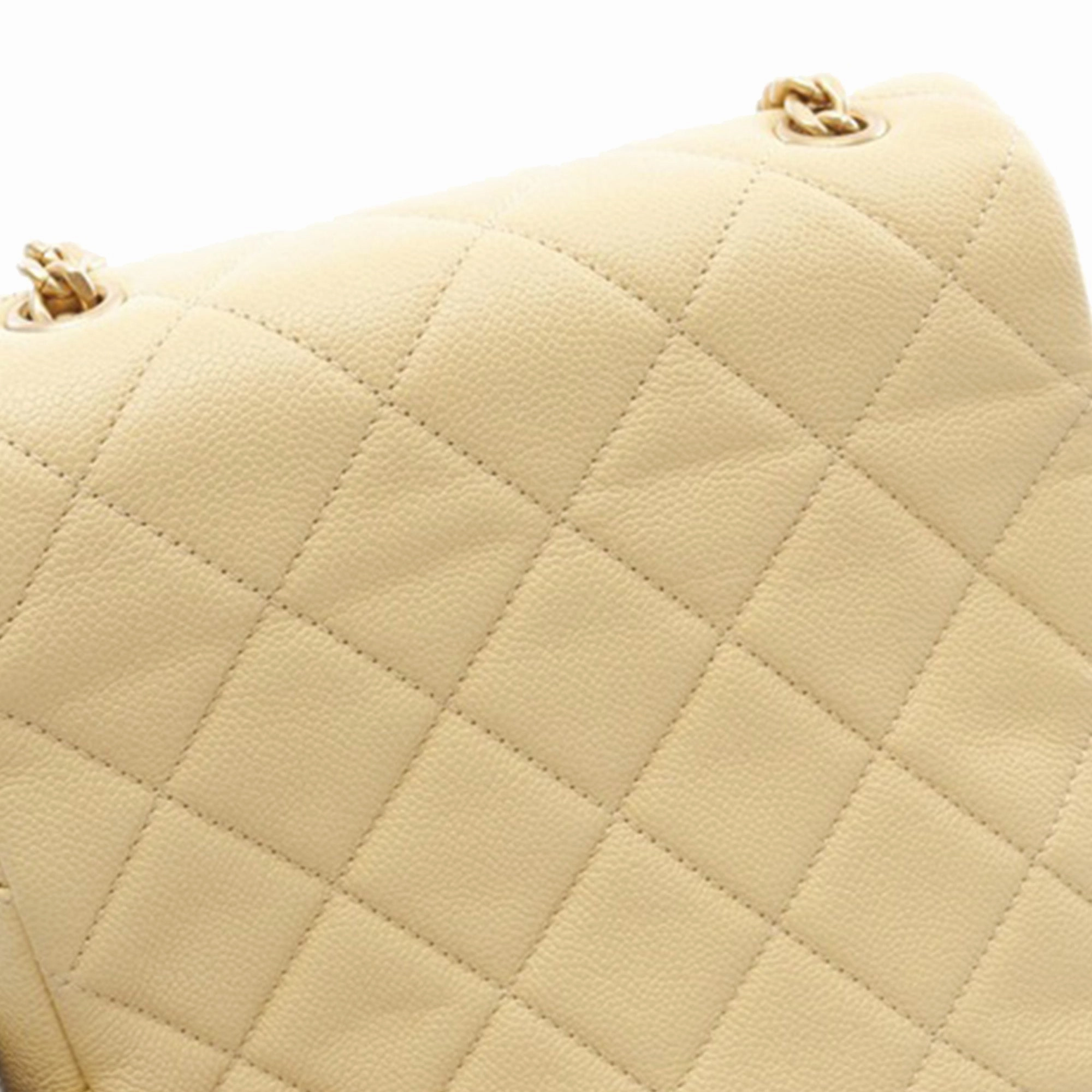 CC Quilted Caviar Chain Melody Backpack