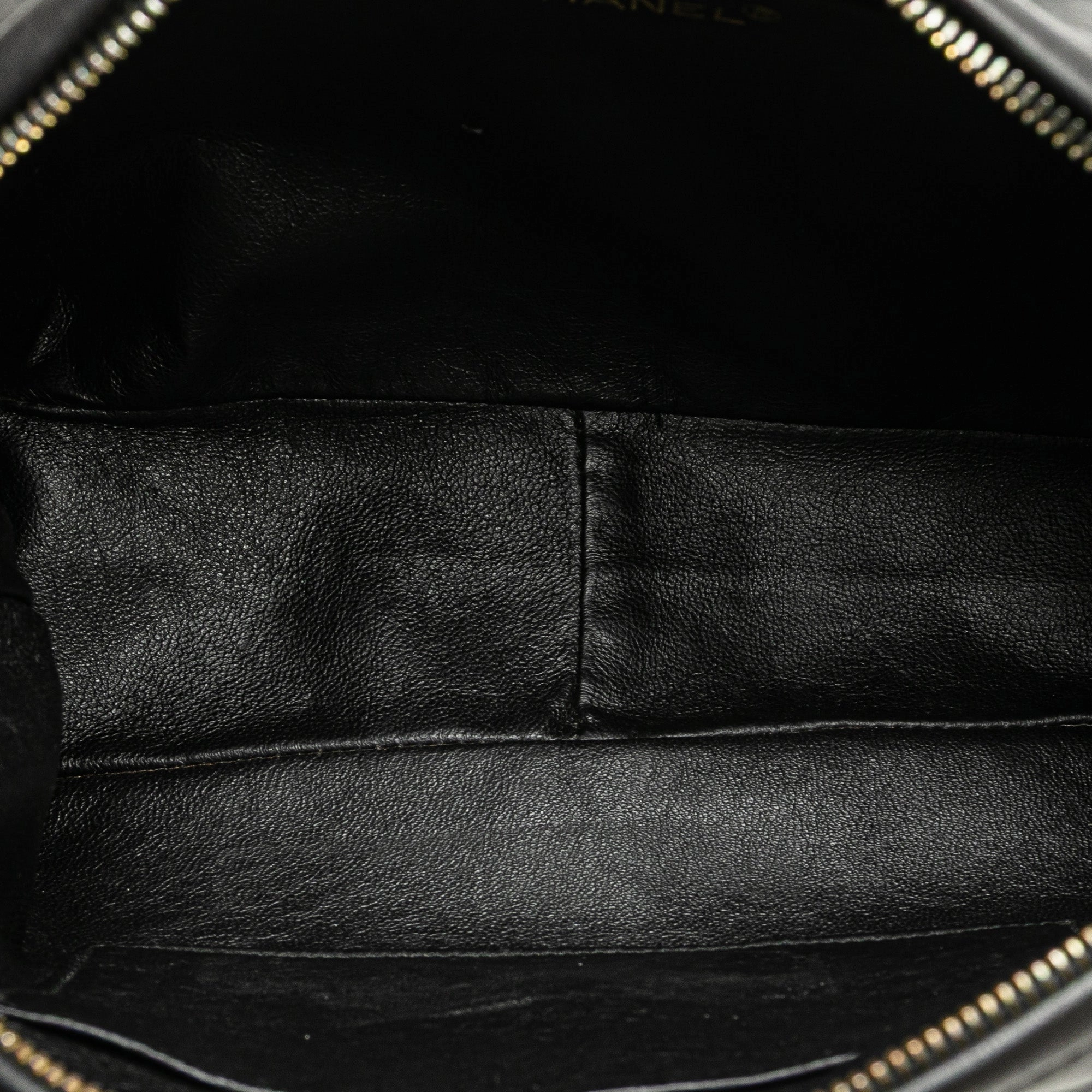 CC Quilted Lambskin Tassel Crossbody