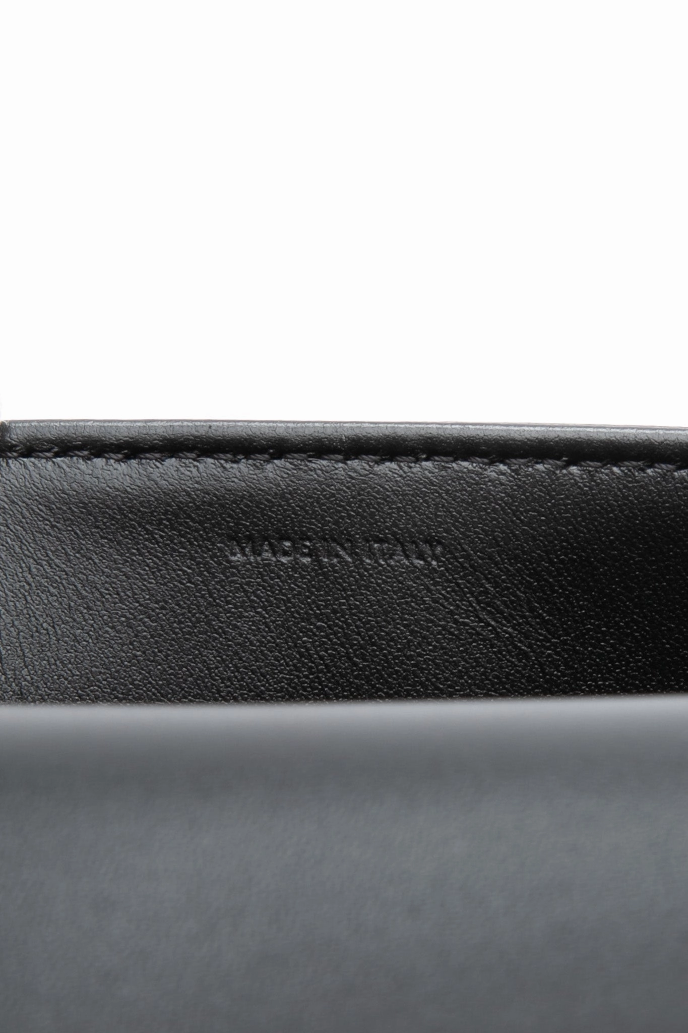CELINE Black Shiny Calfskin Claude Triomphe Shoulder Bag (New)