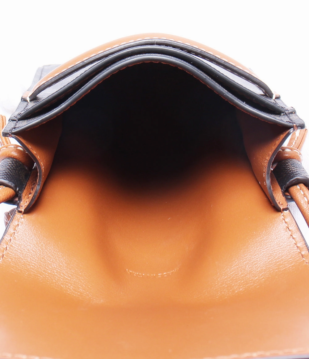Celine Brown Leather Crossbody Bag Small