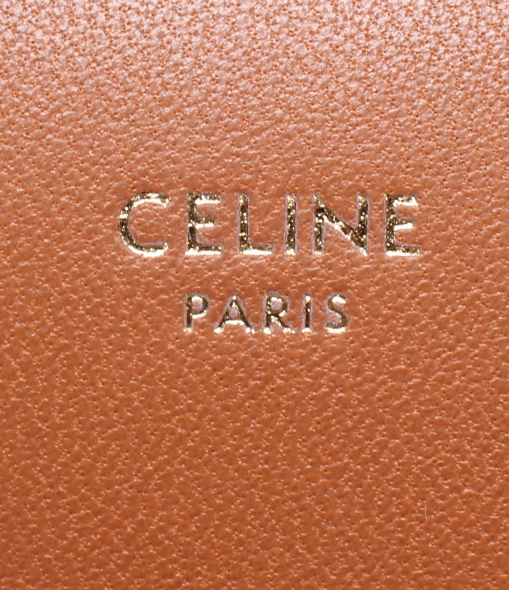 Celine Brown Leather Crossbody Bag Small