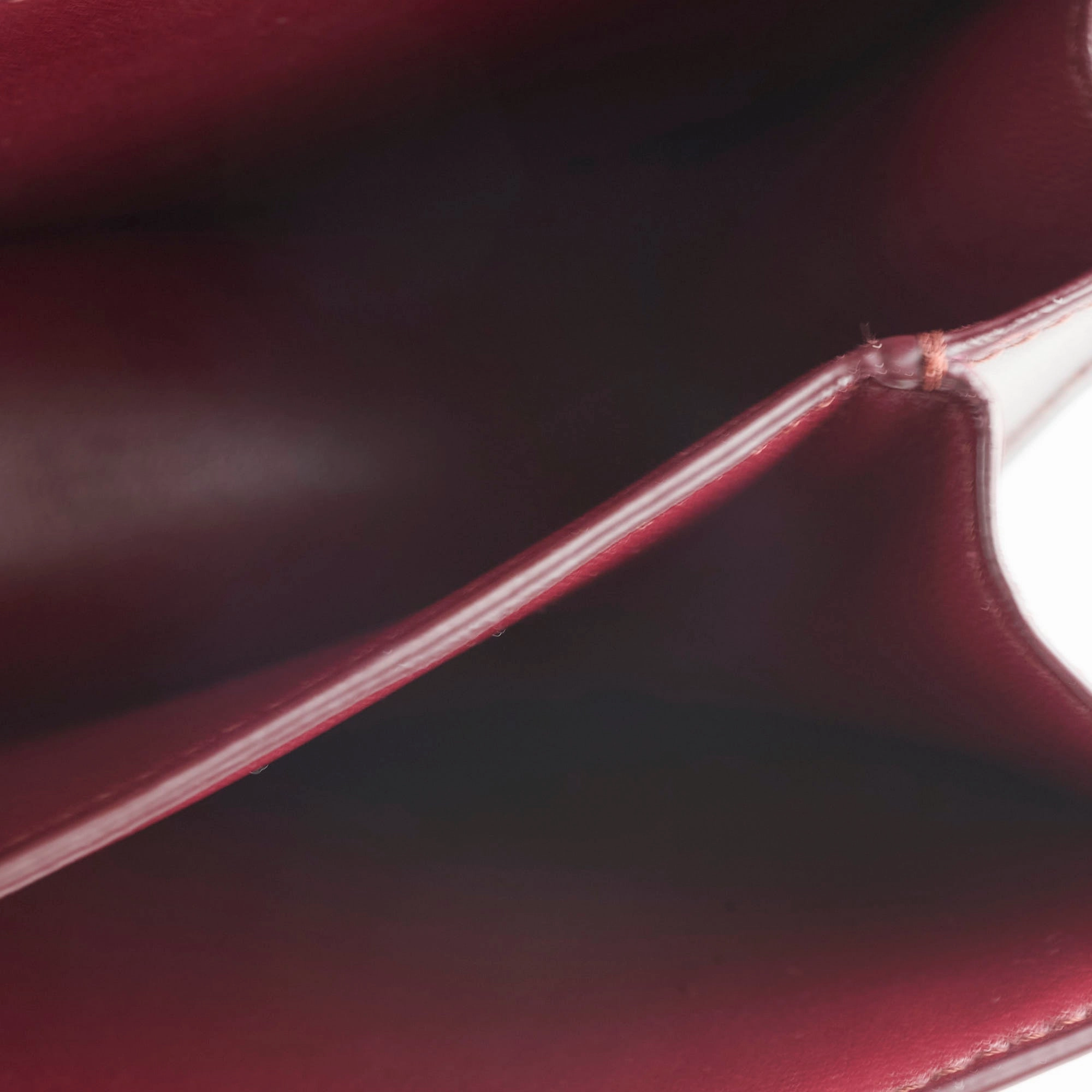 Celine Mini Box Bag Burgundy