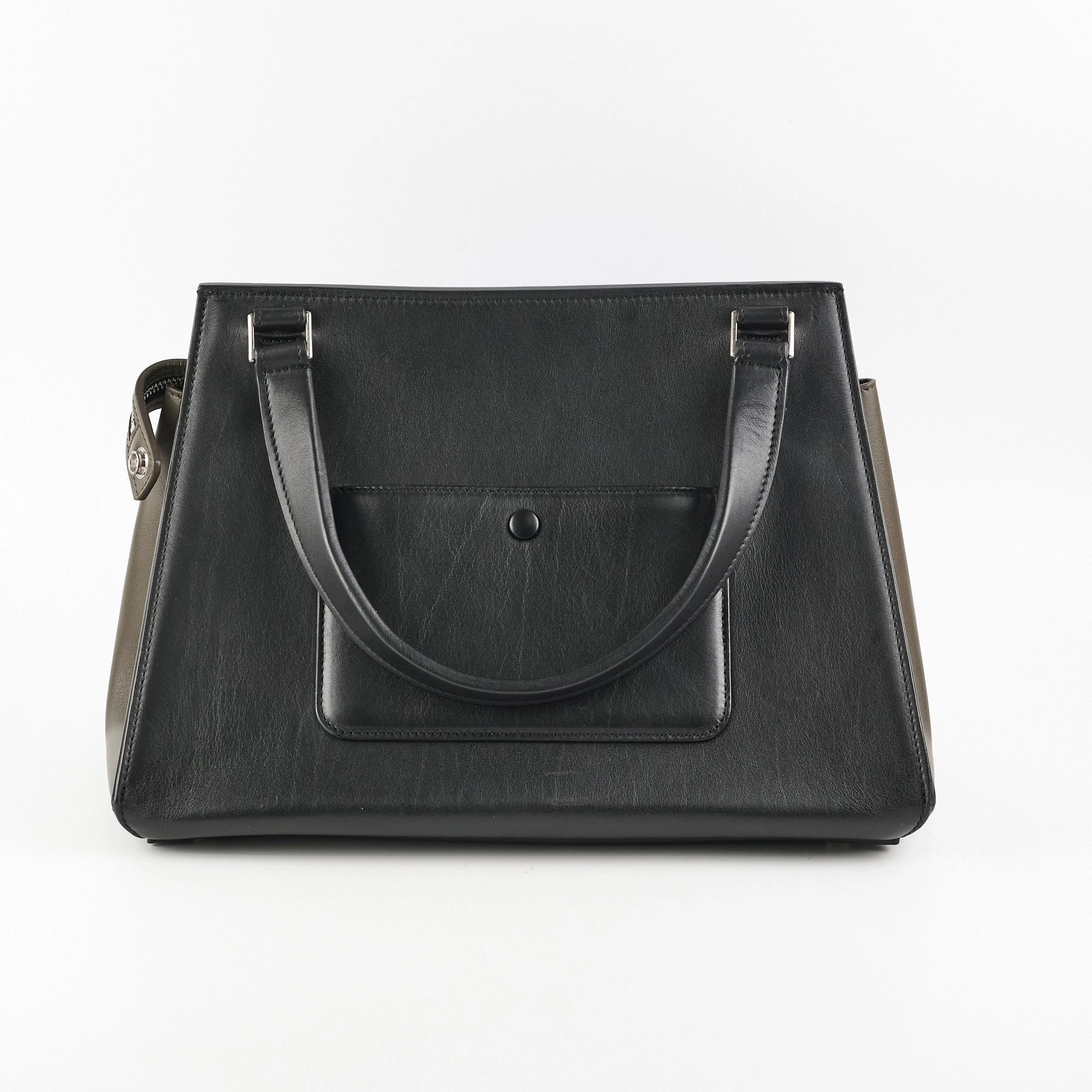 Celine Tri-colour Leather Edge Shoulder Bag