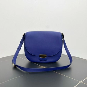 Celine Trotteur Blue Shoulder Bag