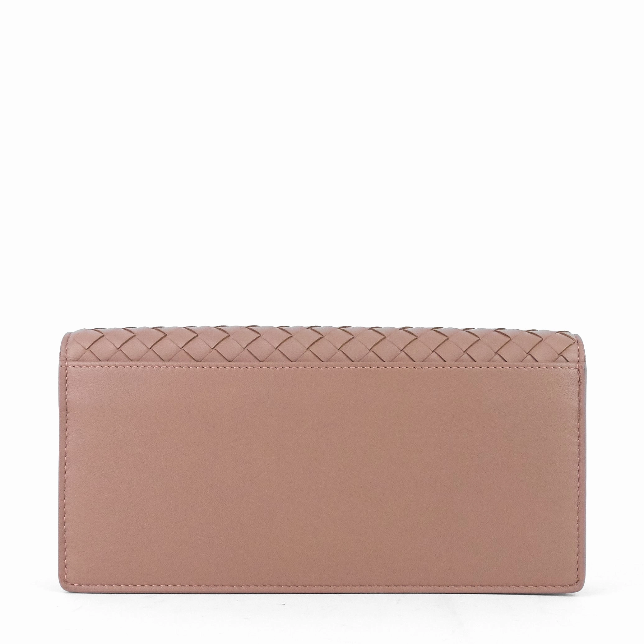 Chain Wallet Intrecciato Nappa Leather Bag