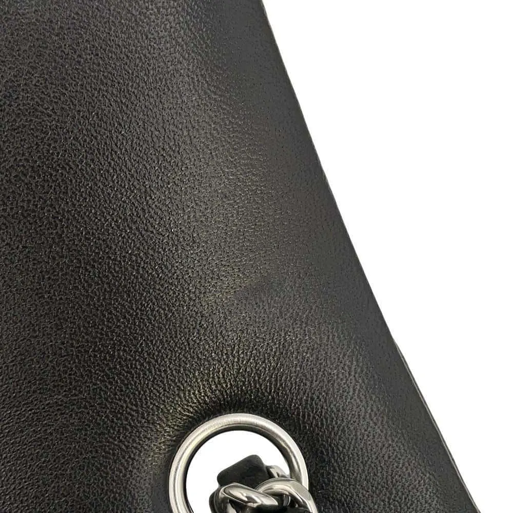 CHANEL Mini Matelasse ChainShoulder Bag Black A69900 Lambskin Size Mini