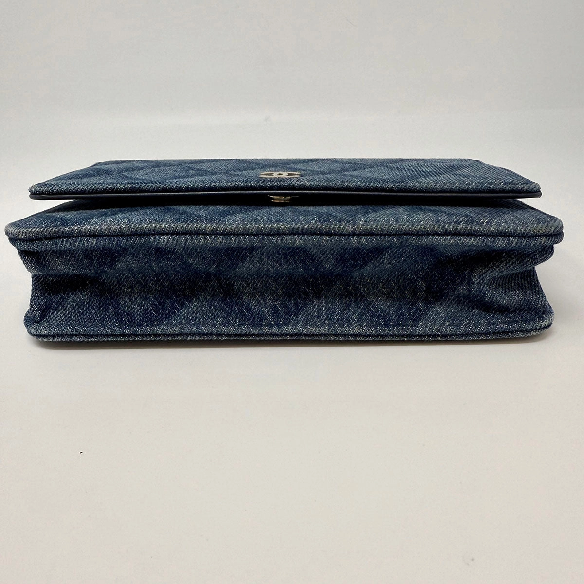 Chanel 2021 Denim Wallet on Chain