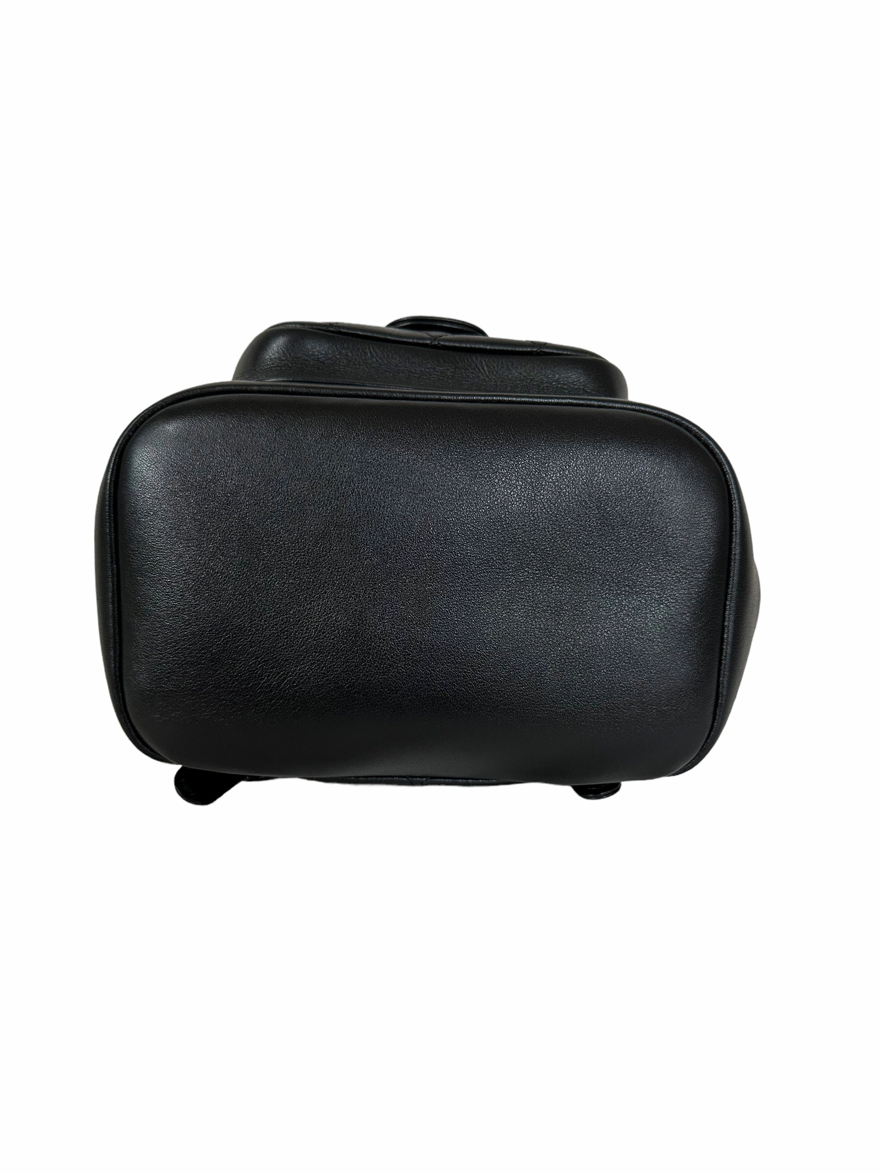Chanel Black Quilted Mini Duma Backpack
