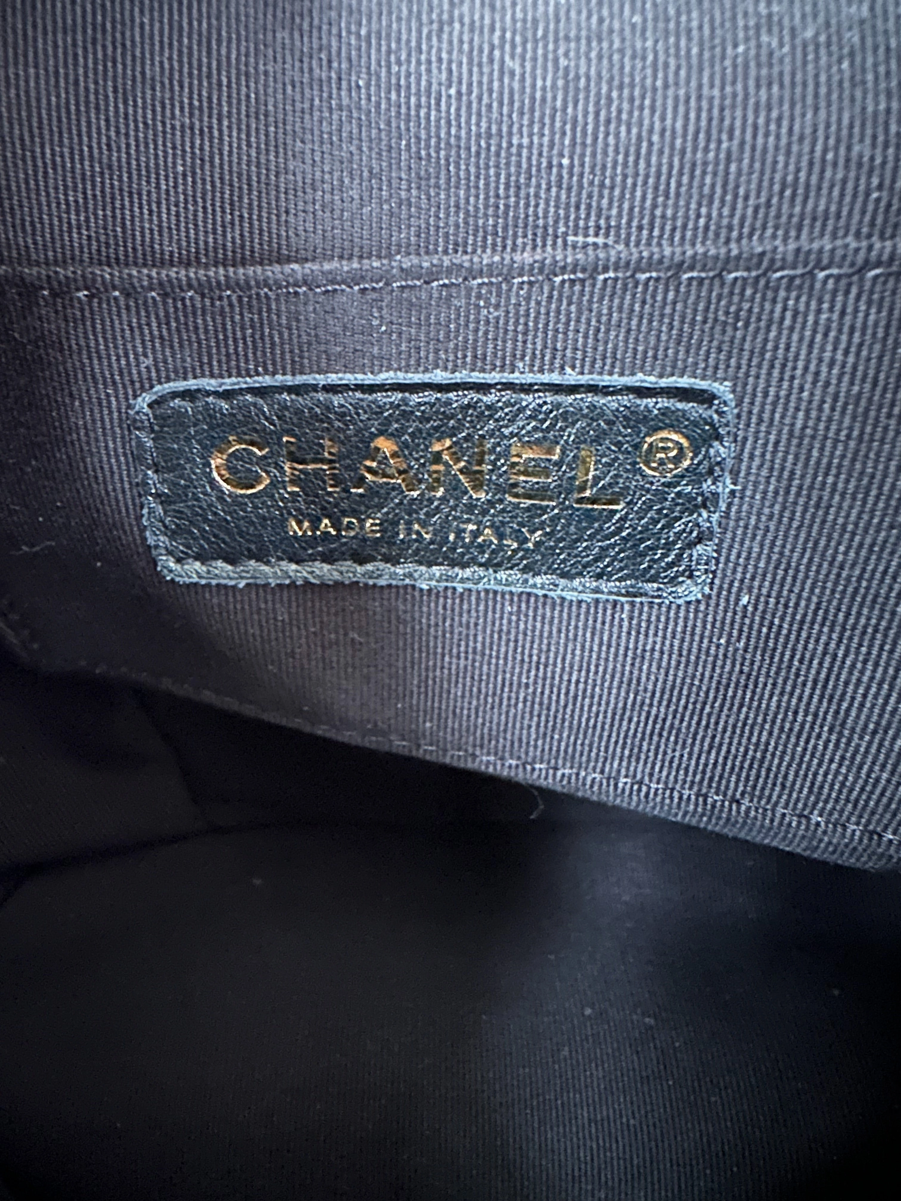 Chanel Black Quilted Mini Duma Backpack