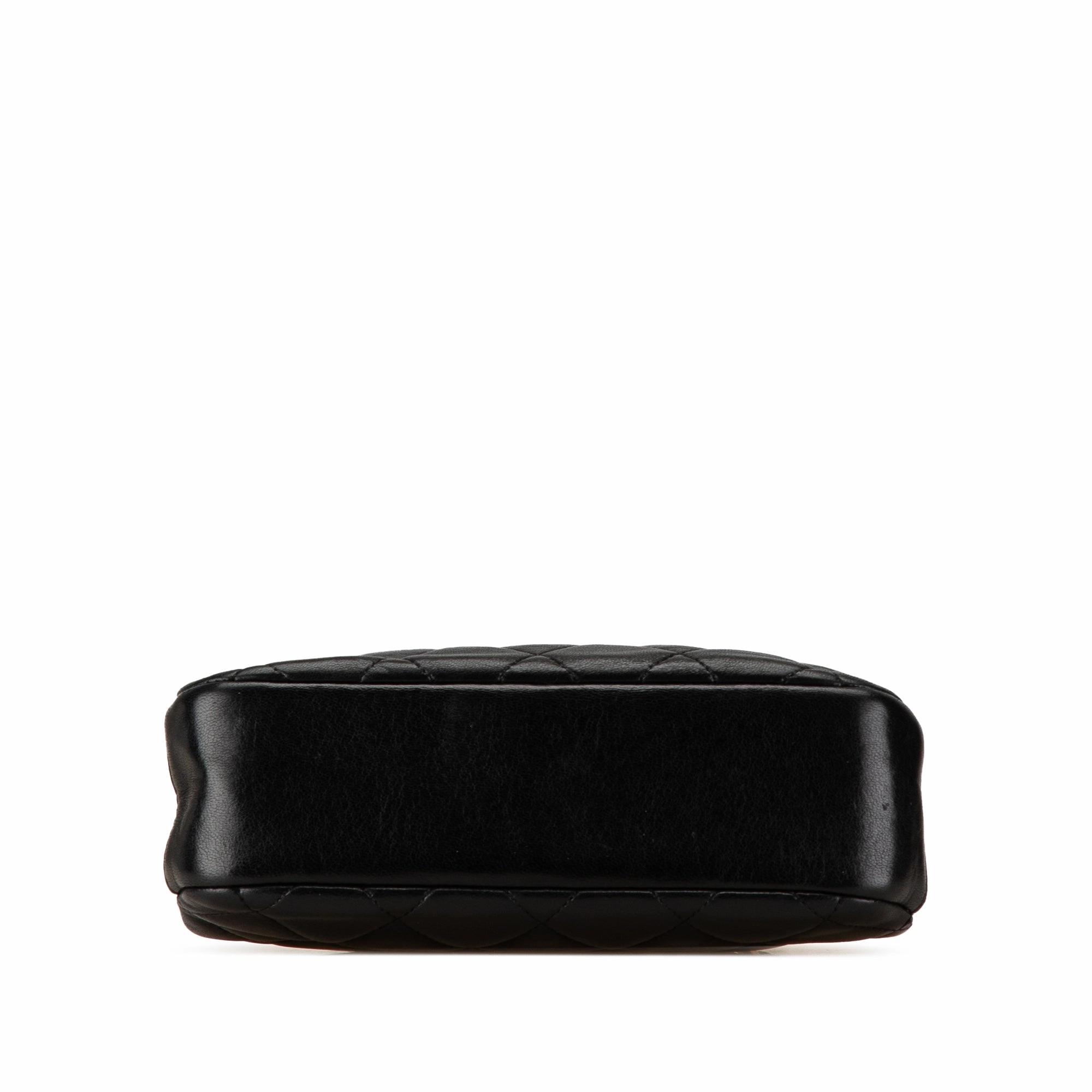 Chanel CC Quilted Lambskin Clasp Chain Shoulder Bag (21700)
