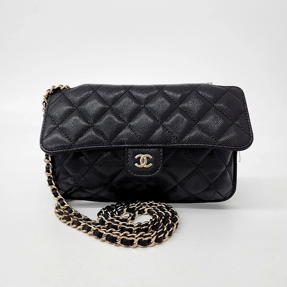 Chanel Foldable Chain Shoulder Bag