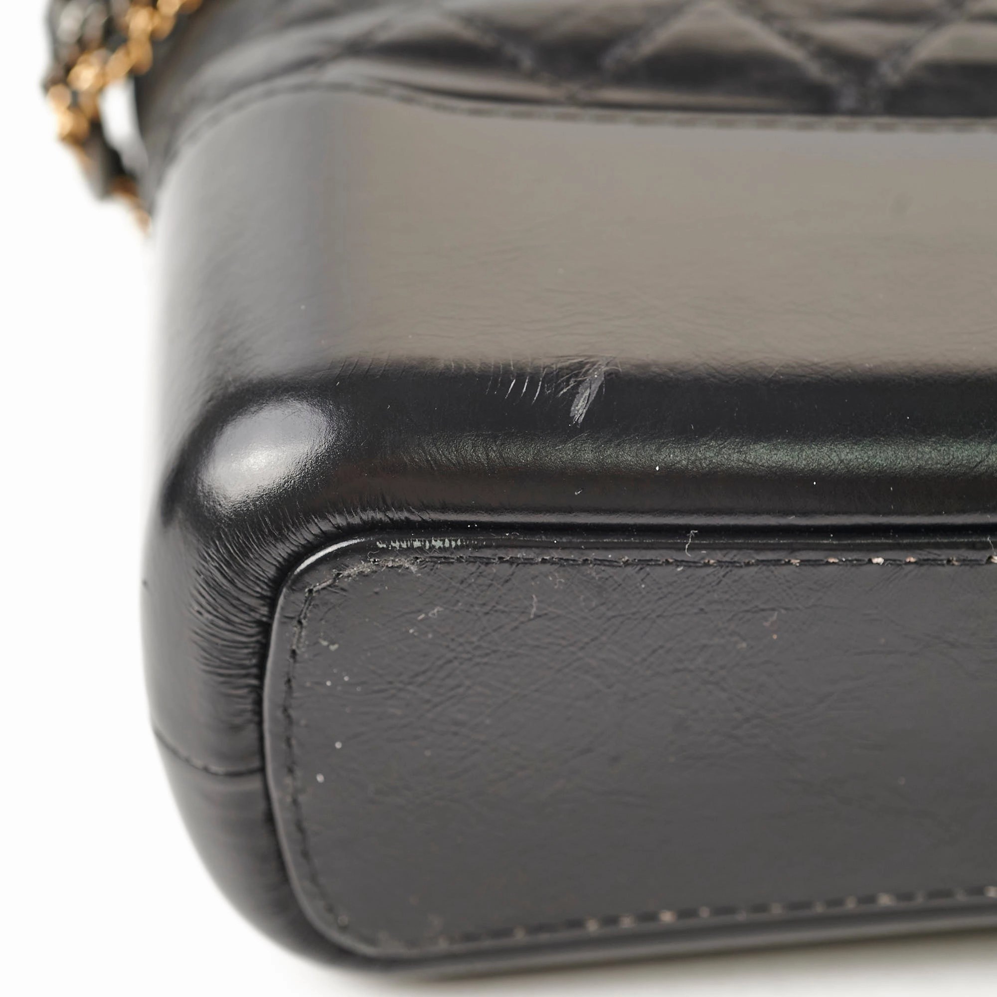 Chanel Gabriel Medium Hobo Calfskin Black