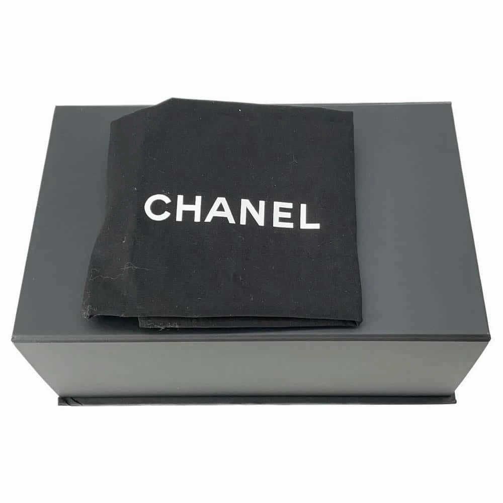 CHANEL Matelasse  Flap Bag ChainShoulder Bag BlackAS2833 Calf Leather Size Mini