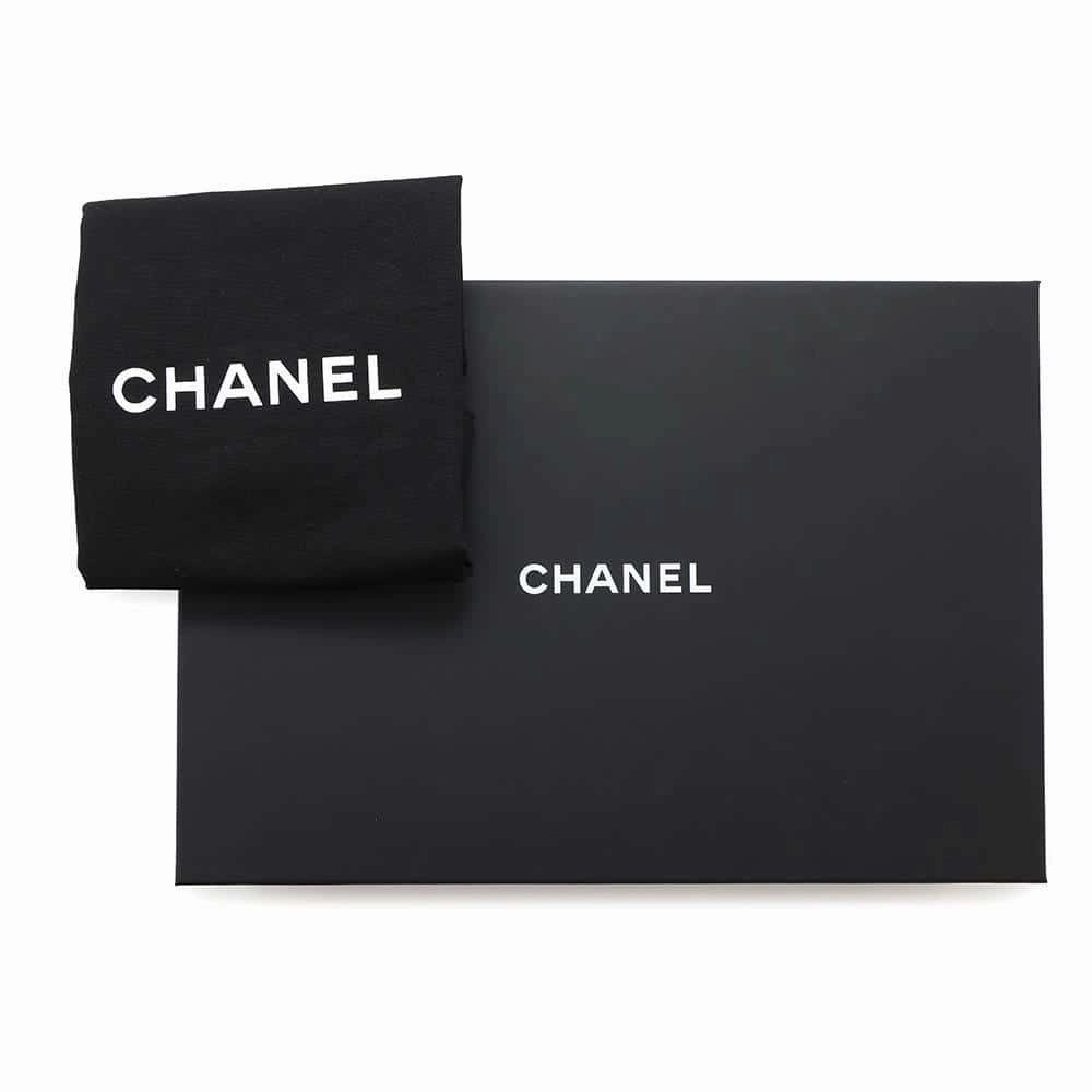 CHANEL Matelasse Mini Flap ChainShoulder Bag BlackAS3779 Caviar Leather