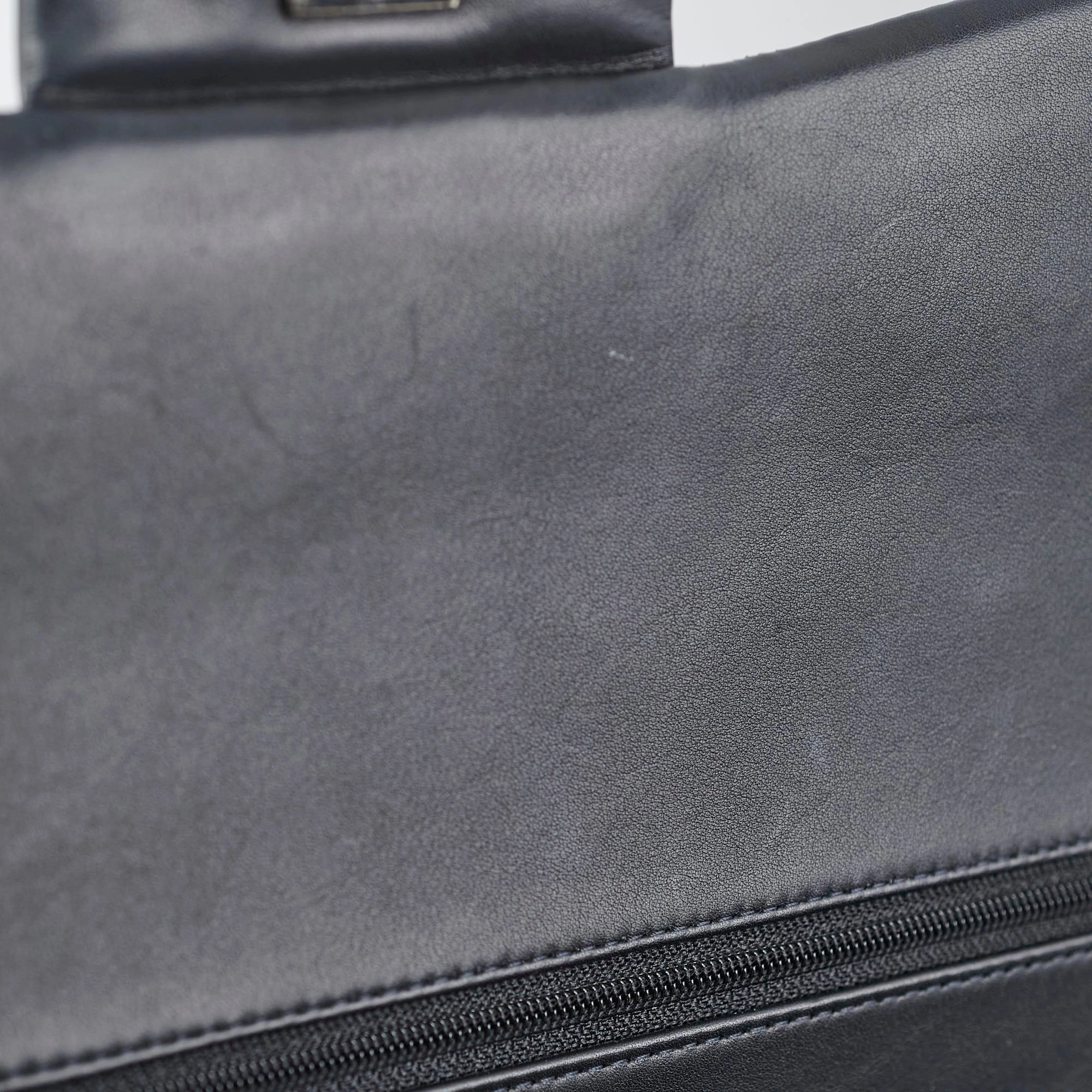 Chanel Maxi Patent Flap Black 20 Series