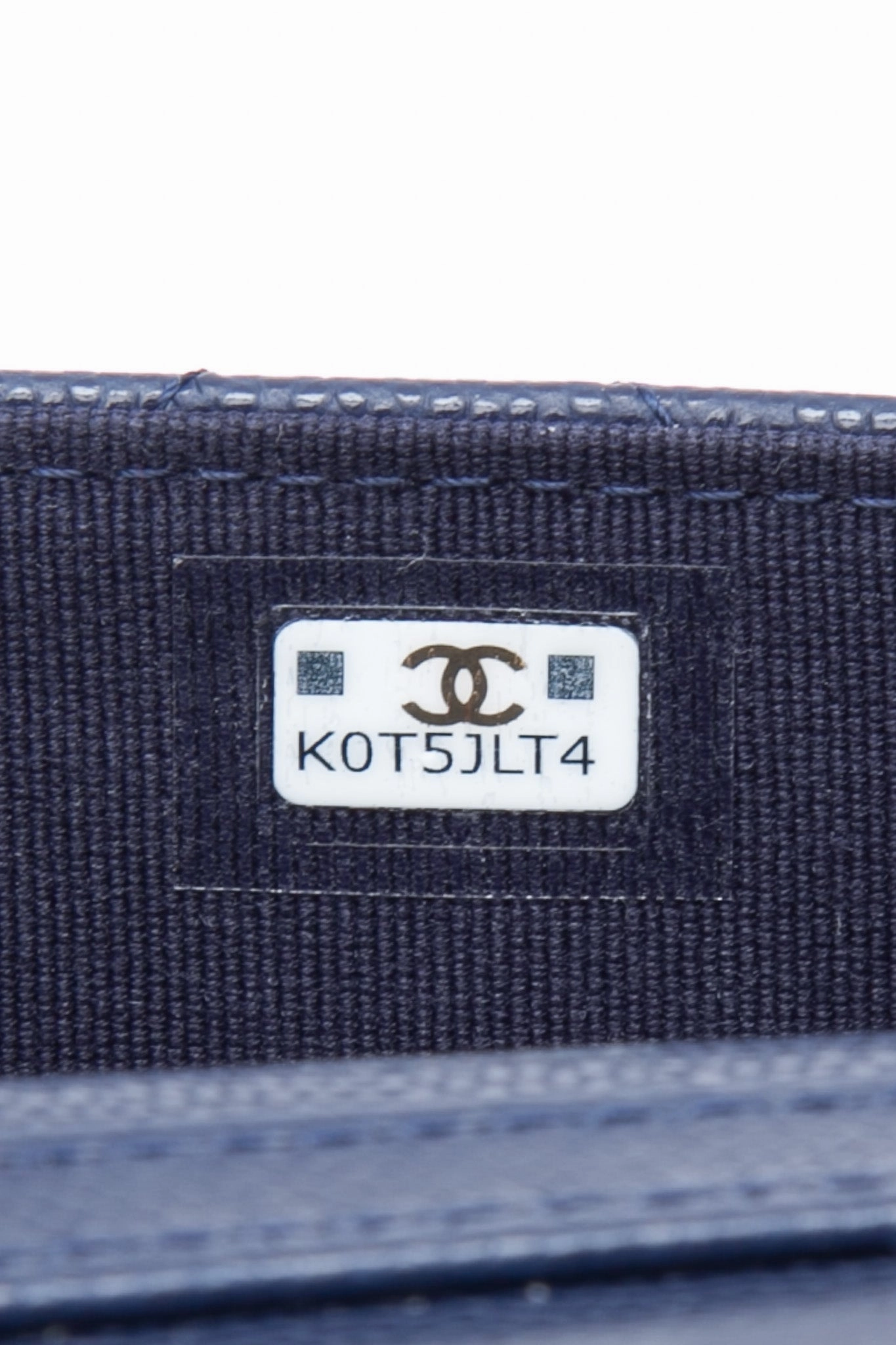CHANEL Navy Quilted Caviar Twist Your Buttons Coin Purse with Chain Crossbody Bag