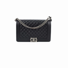 Chanel New Medium Boy Bag Black