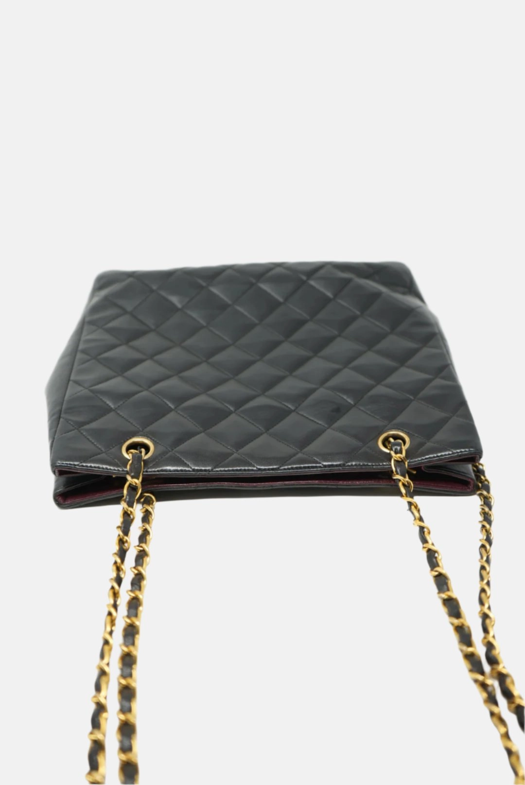 CHANEL Paris Edition Shoulder Bag Black Lambskin 1994-1996
