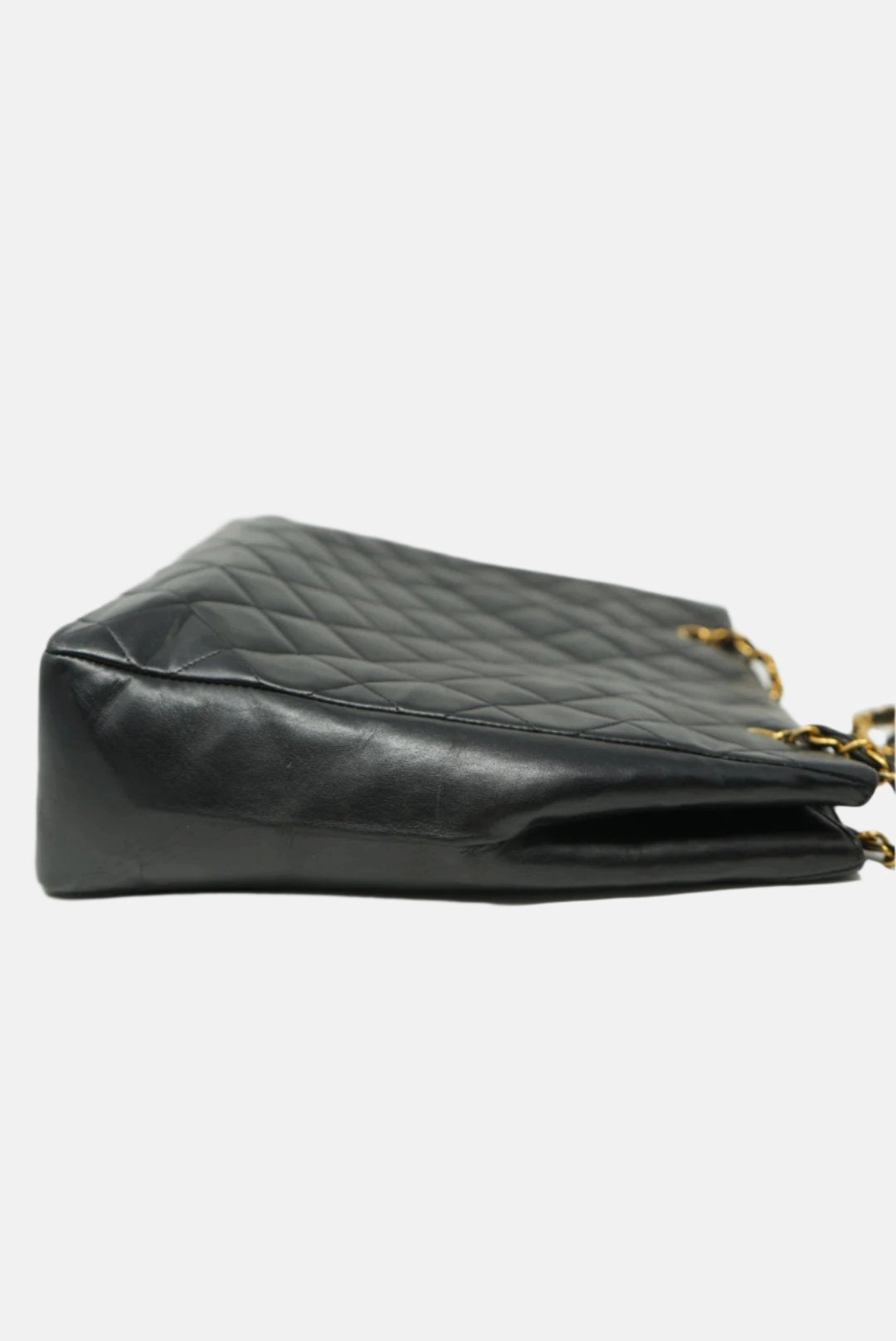 CHANEL Paris Edition Shoulder Bag Black Lambskin 1994-1996