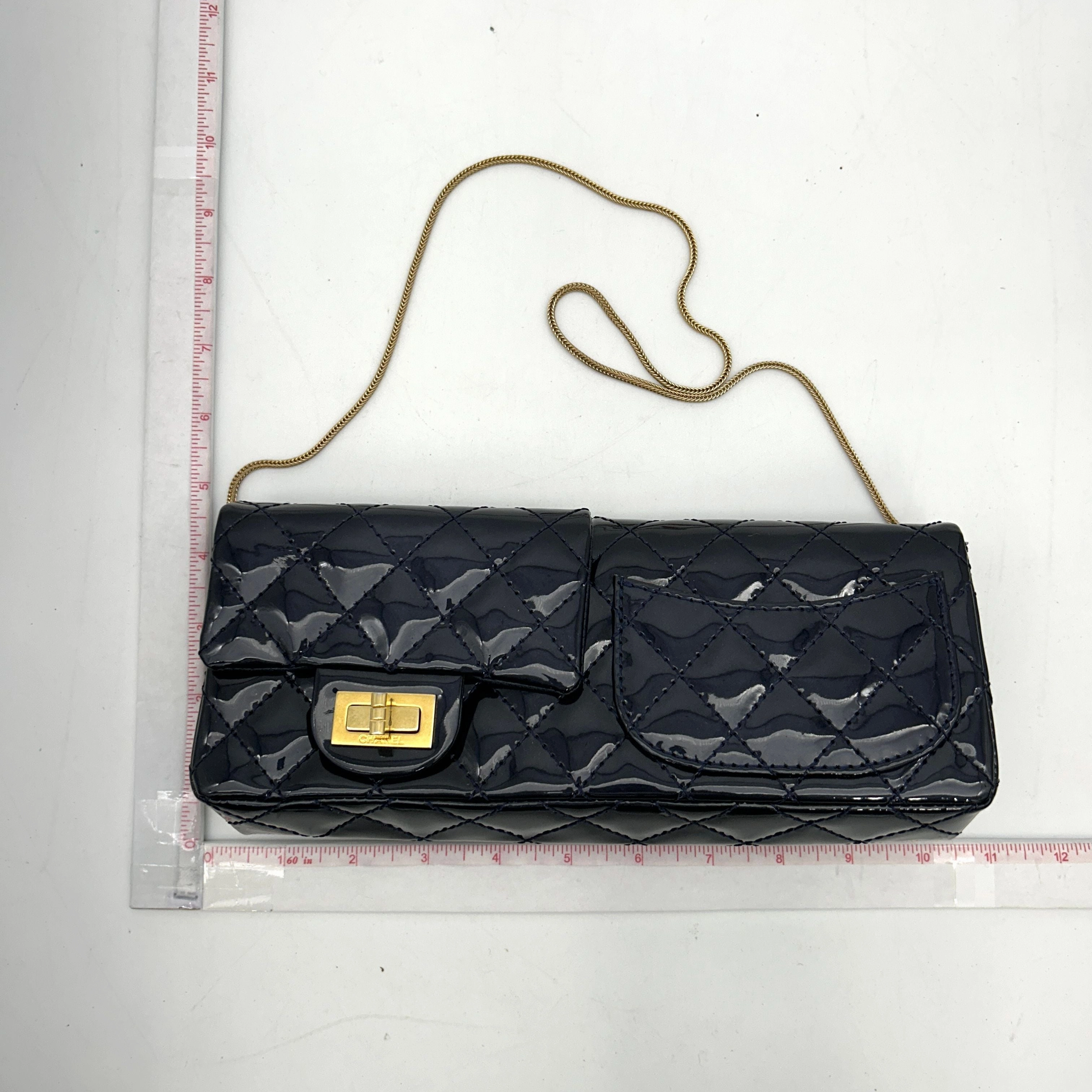 Chanel Reversible Reissue Double Flap Bag - Blue Shoulder Bags, Handbags CNbwz1212