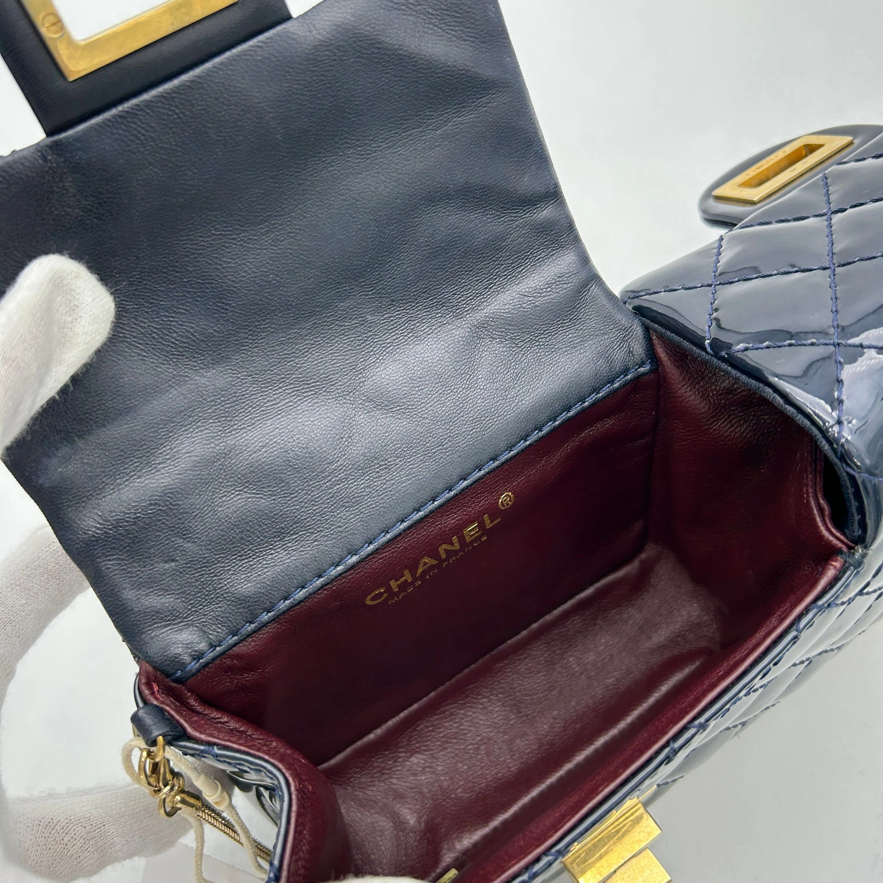 Chanel Reversible Reissue Double Flap Bag - Blue Shoulder Bags, Handbags CNbwz1212