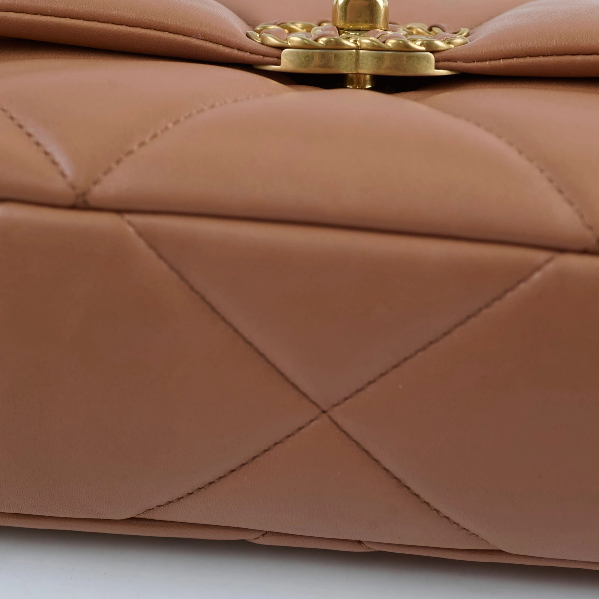 Chanel Small 19 Caramel Microchipped