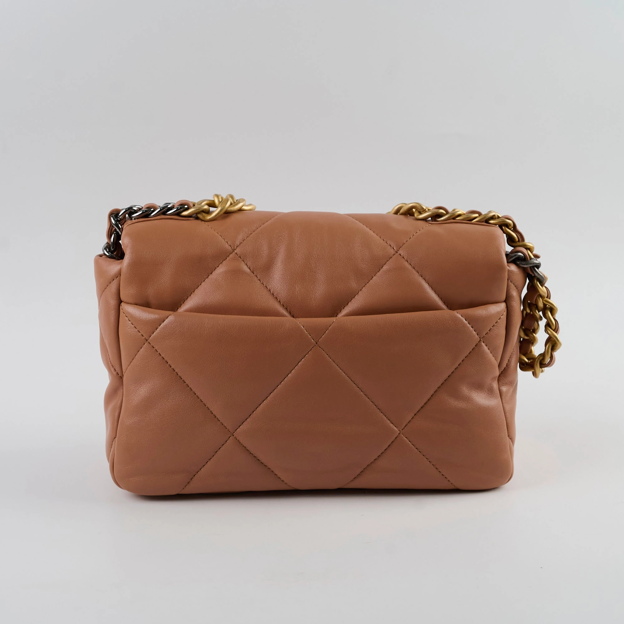 Chanel Small 19 Caramel Microchipped