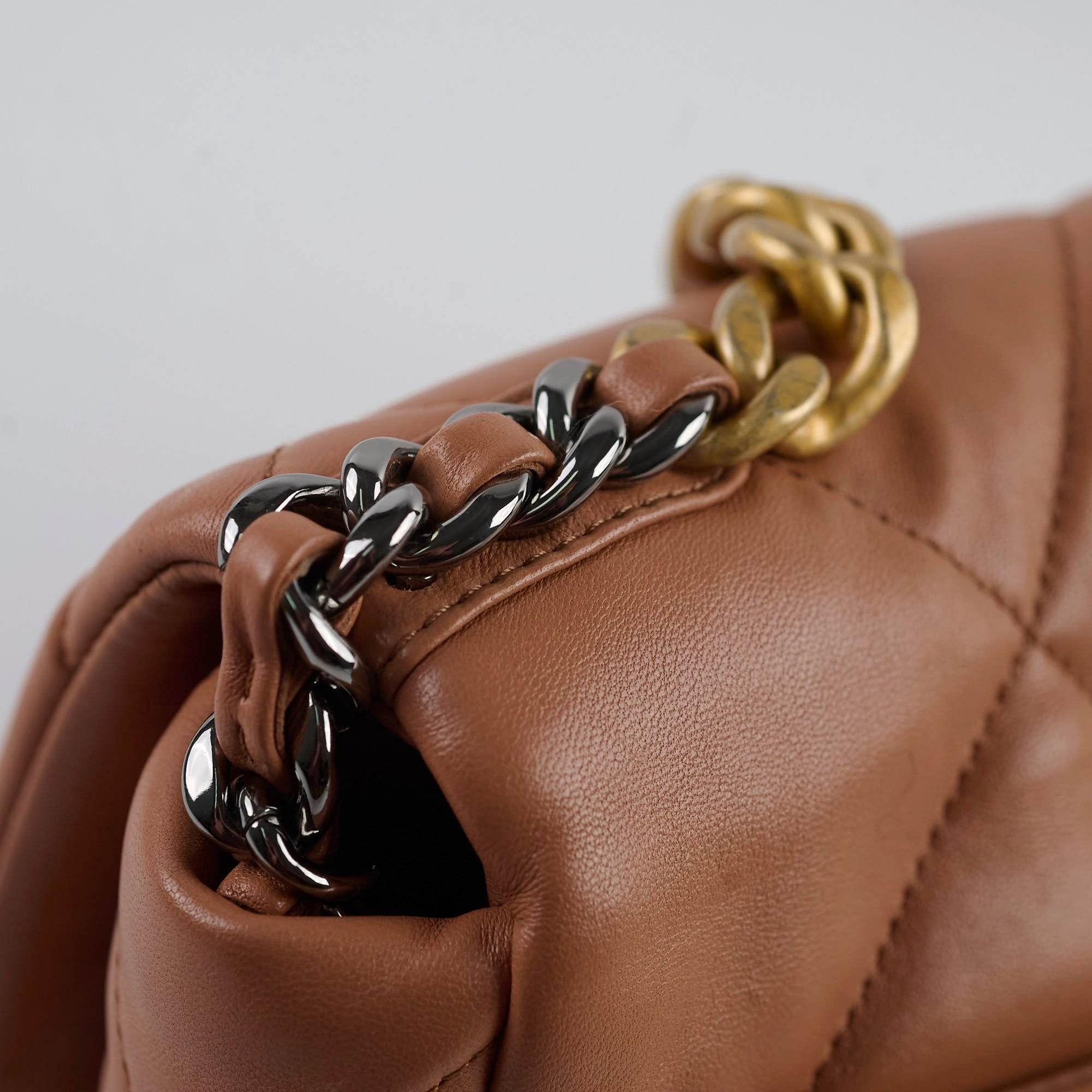 Chanel Small 19 Caramel Microchipped