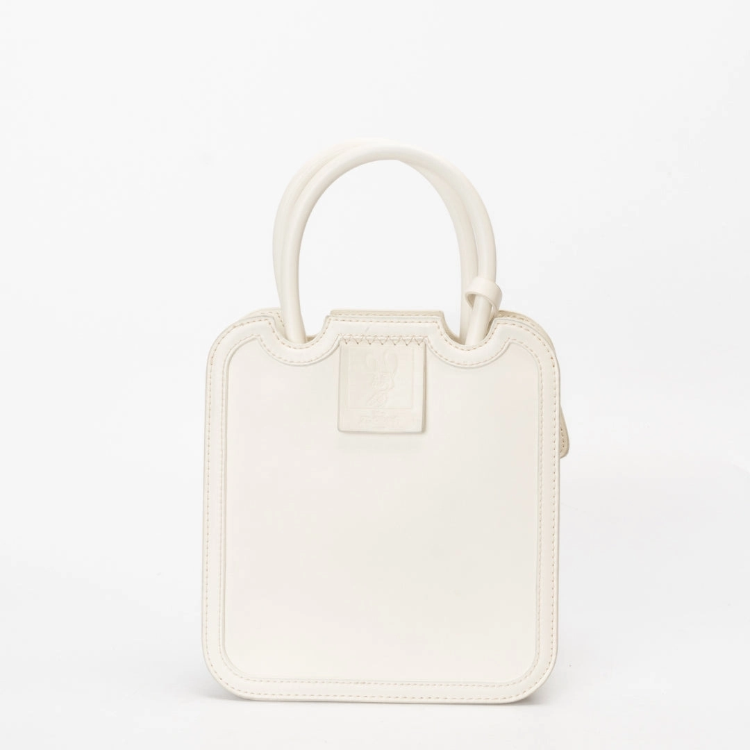 Charles & Keith Perline Sculptural Top Handle Bag