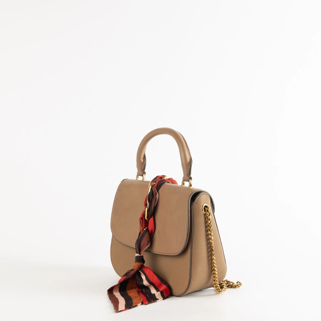 Charles & Keith Scarf Buckle Crossbody Bag