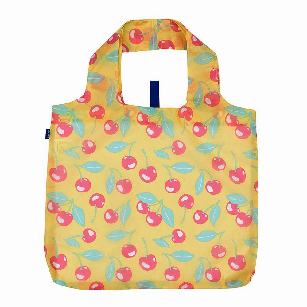 Cherries blu Reusable Shopping Bag-Machine washable