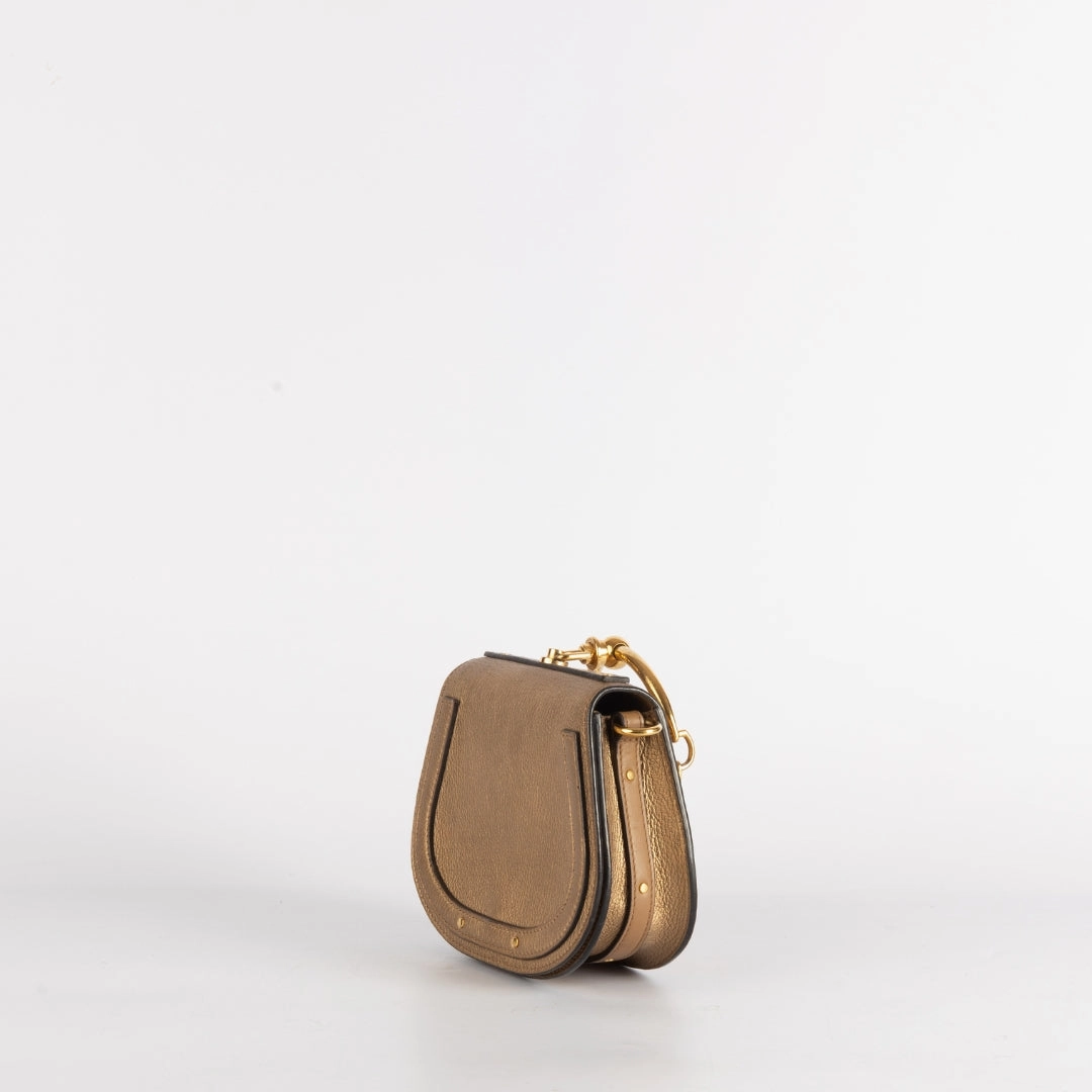 Chloe Nile Leather Bracelet Bag With Strap