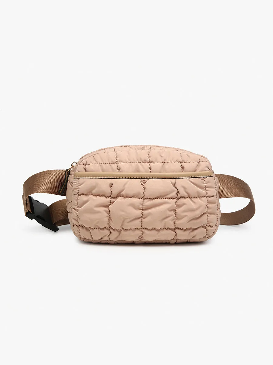 Chrissy Quilted Nylon Belt Bag