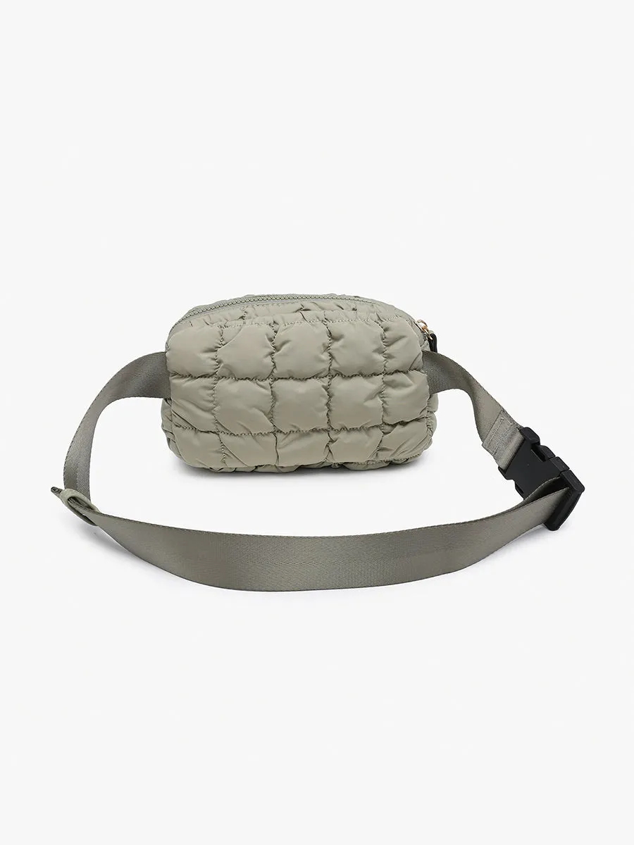Chrissy Quilted Nylon Belt Bag