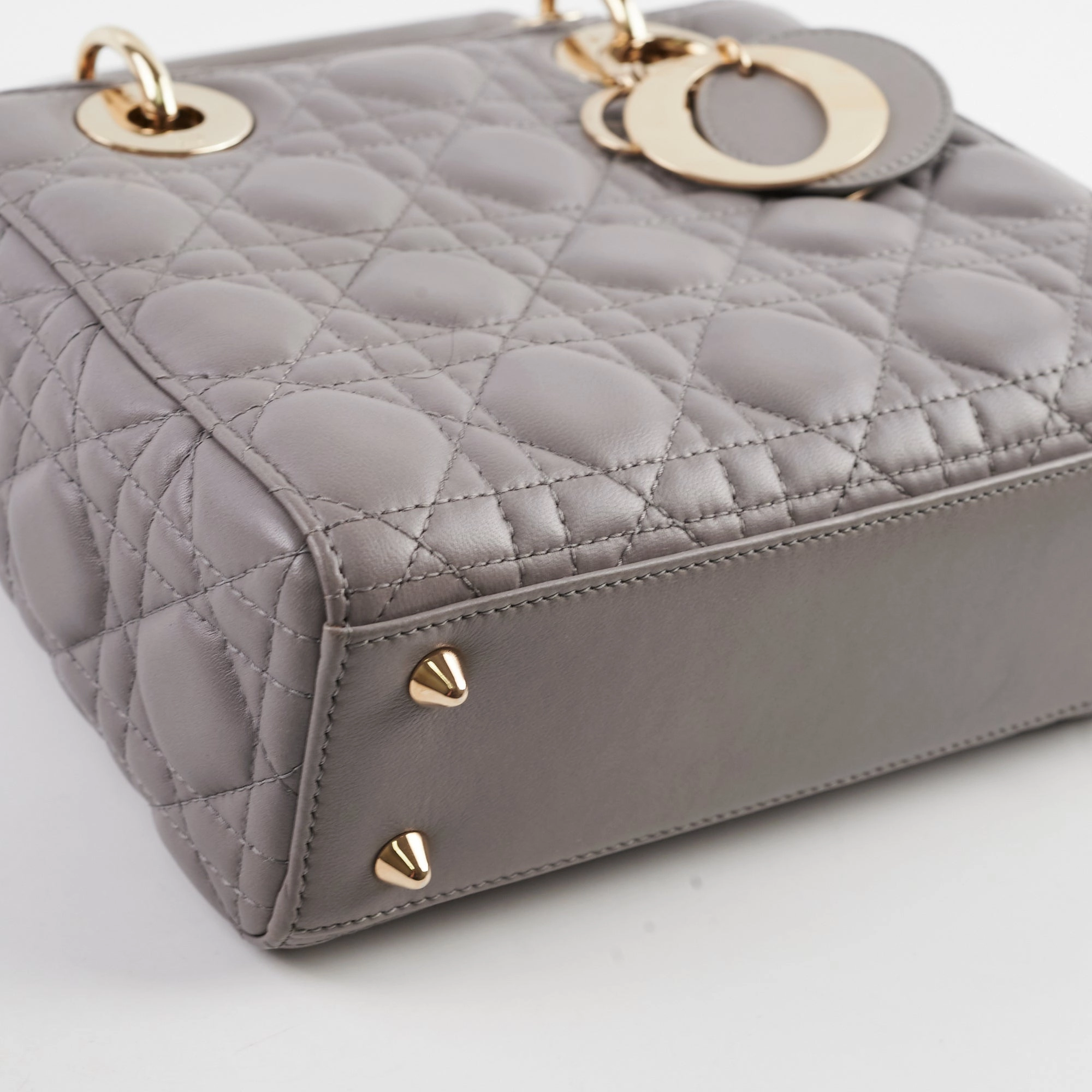 Christian Dior Small Lady Dior ABC Grey