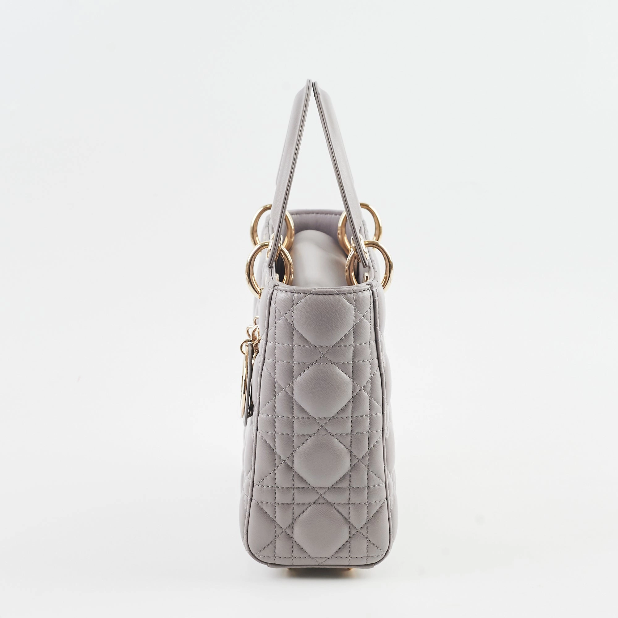 Christian Dior Small Lady Dior ABC Grey