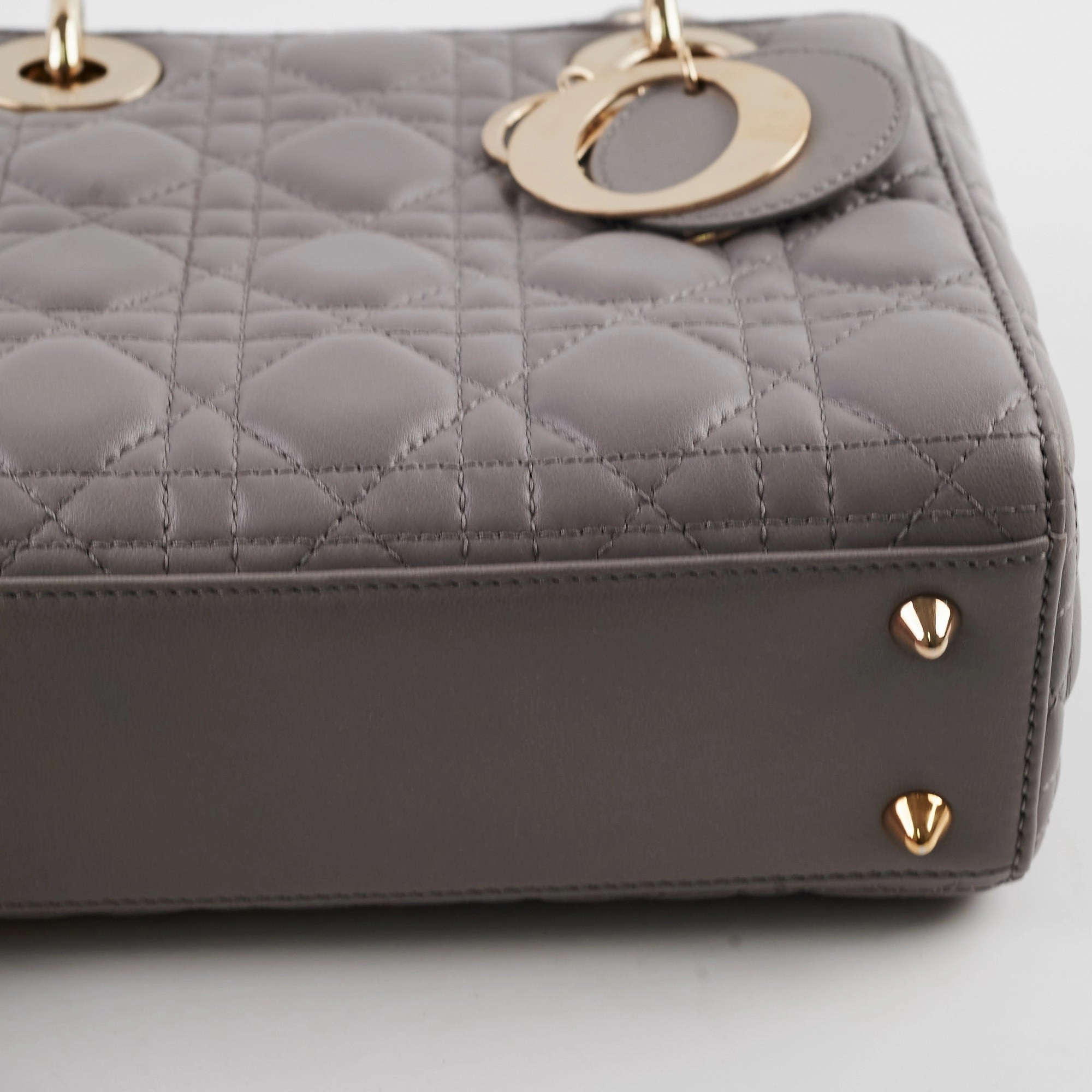Christian Dior Small Lady Dior ABC Grey