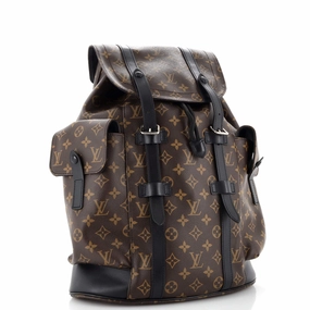Christopher Backpack Macassar Monogram Canvas PM