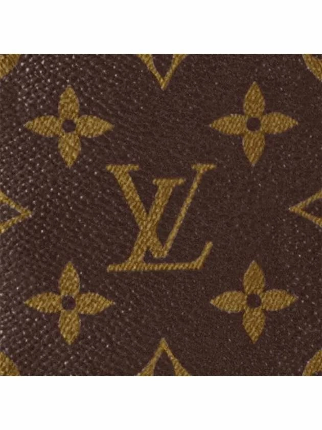 Christopher MM Monogram Macassar Canvas Backpack Brown