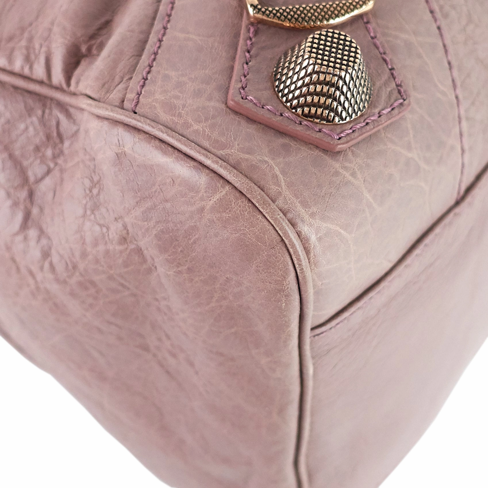 City Agneau Leather Bag
