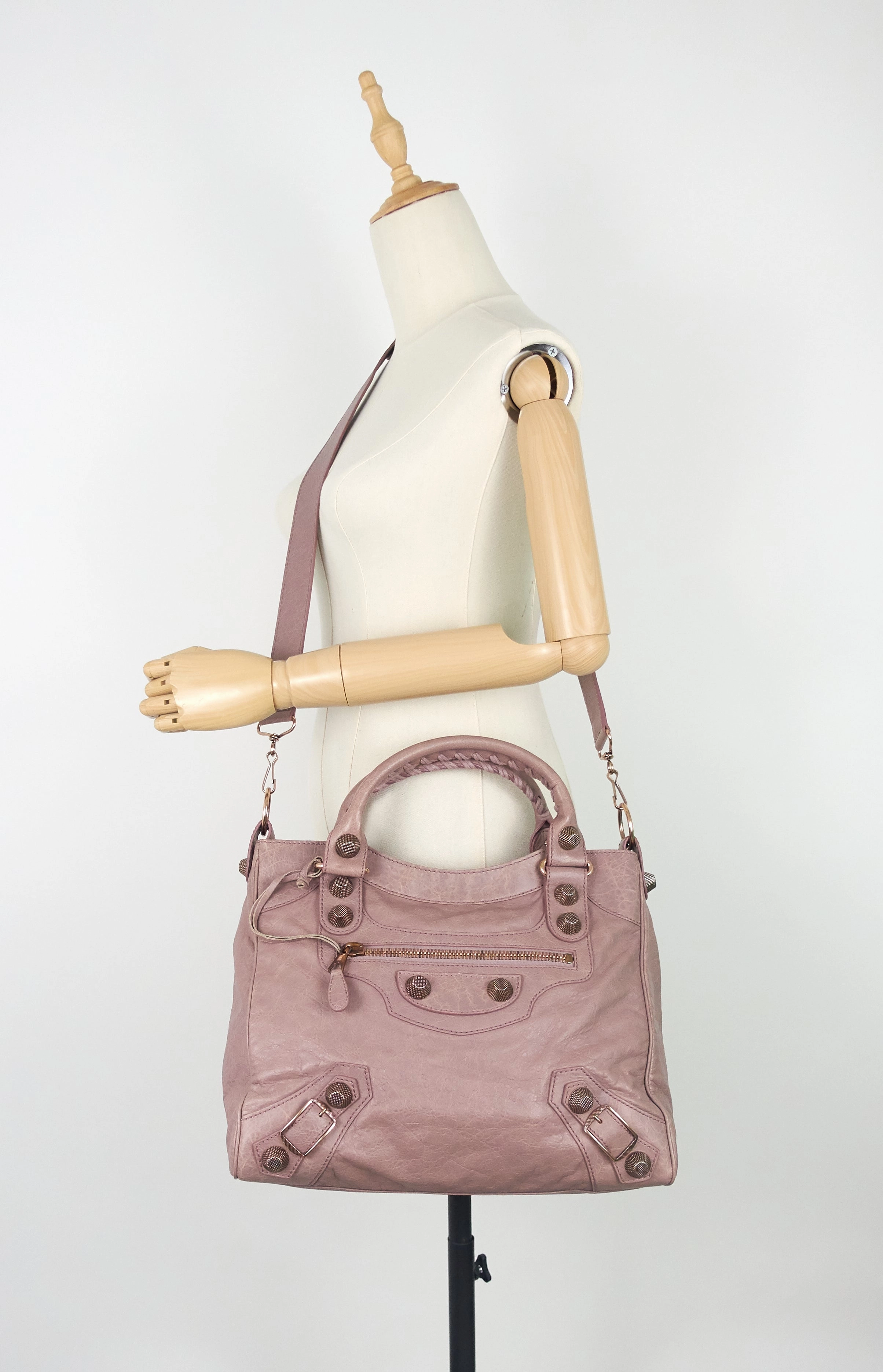 City Agneau Leather Bag
