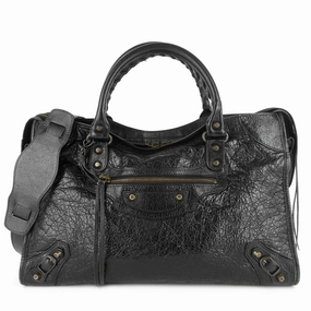City Classic Studs Medium Lambskin Leather Bag