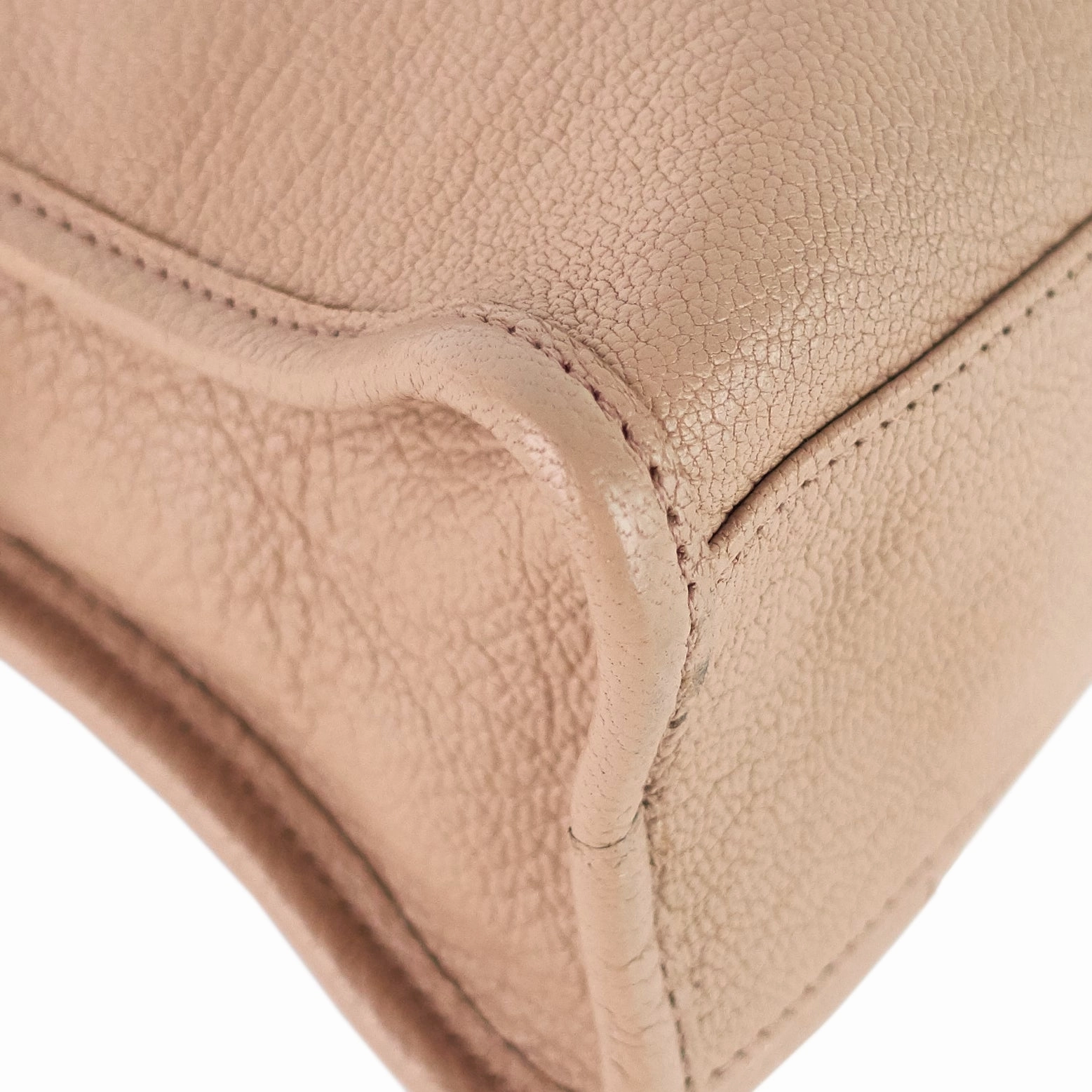 City Mini Metallic Edge Leather Bag