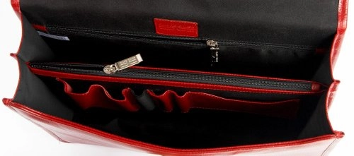 Claire Chase Briefcase, Saddle, One Size