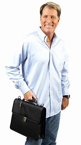 Claire Chase Briefcase, Saddle, One Size