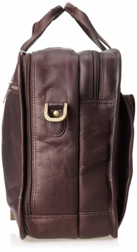 Claire Chase Executive Computer Briefcase, Cafe, One Size