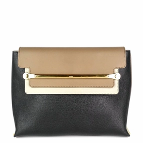 Clare Medium Tricolour Calf Leather Bag