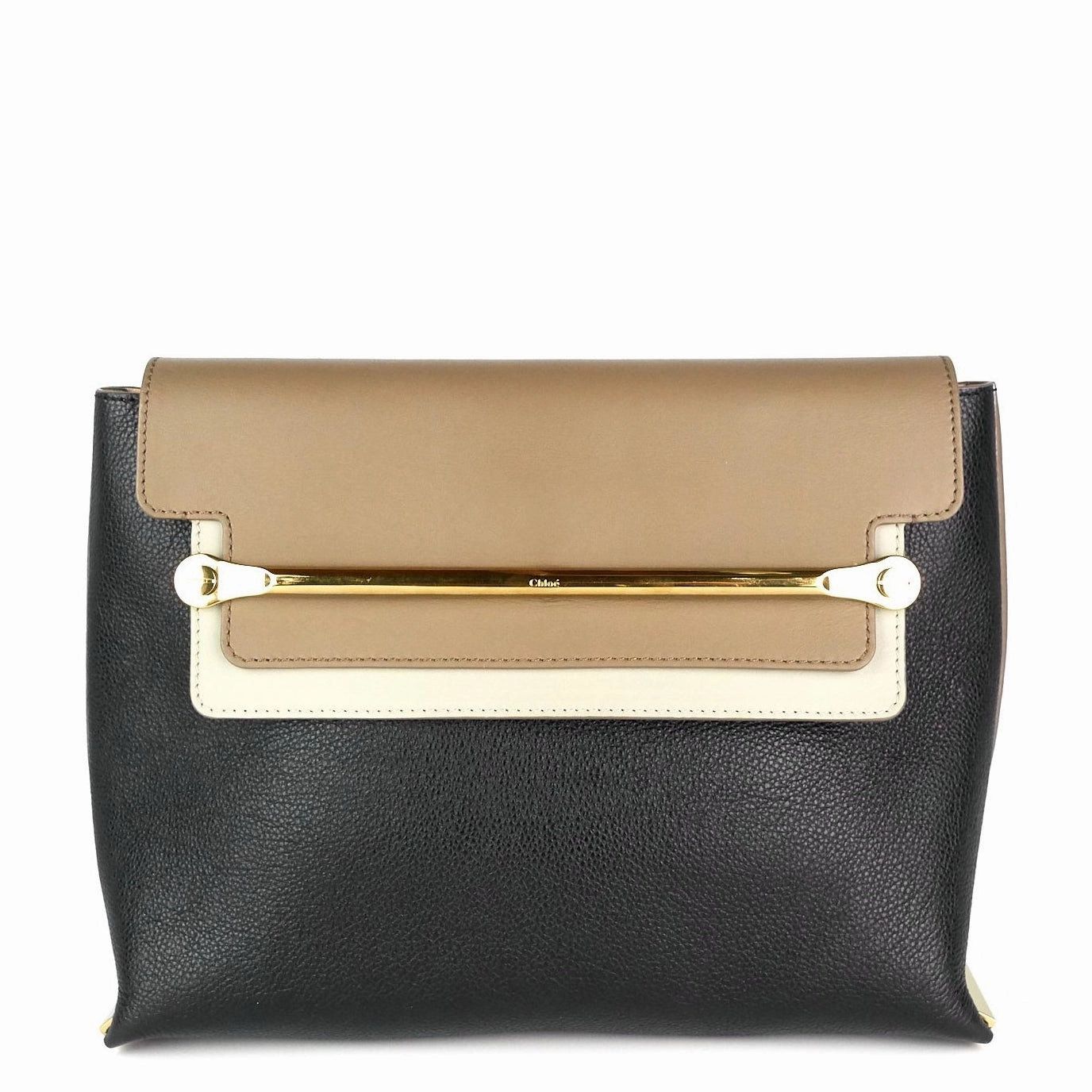 Clare Medium Tricolour Calf Leather Bag